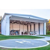 철골 구조물 격납고